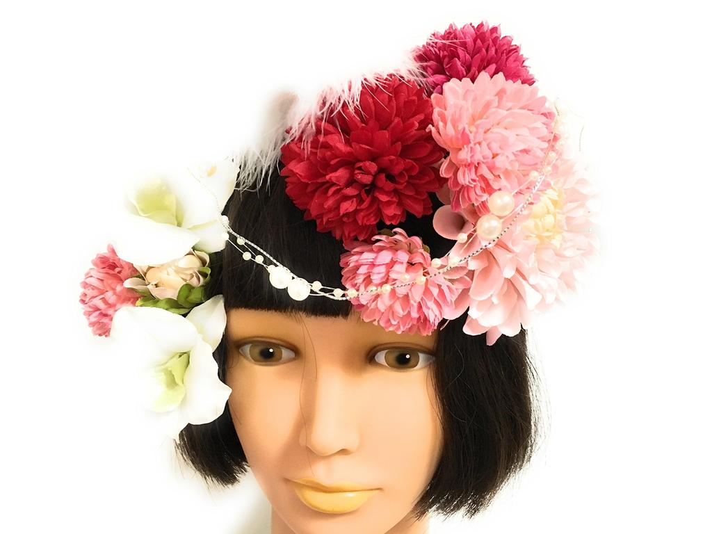 Luxurious Pink Maiden Set Hairpin Graduation Hair Yukata Hair Ornament Accessories Accessories In Case Princess Romantic 10-piece Flower Wedding,