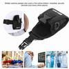 MSC 20A Universal Nylon Adjustable Two Way Radio  Walkie Talkie Waist Bag Protective Cover with Strap