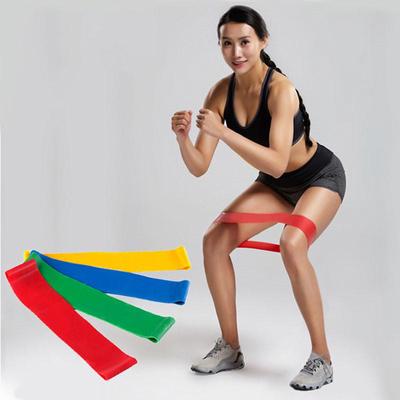 Banda Elástica de Resistencia de Látex para Ejercicio Fitness Yoga Banda de Bucle Fuerza Peso Herramienta de Entrenamiento Deportivo