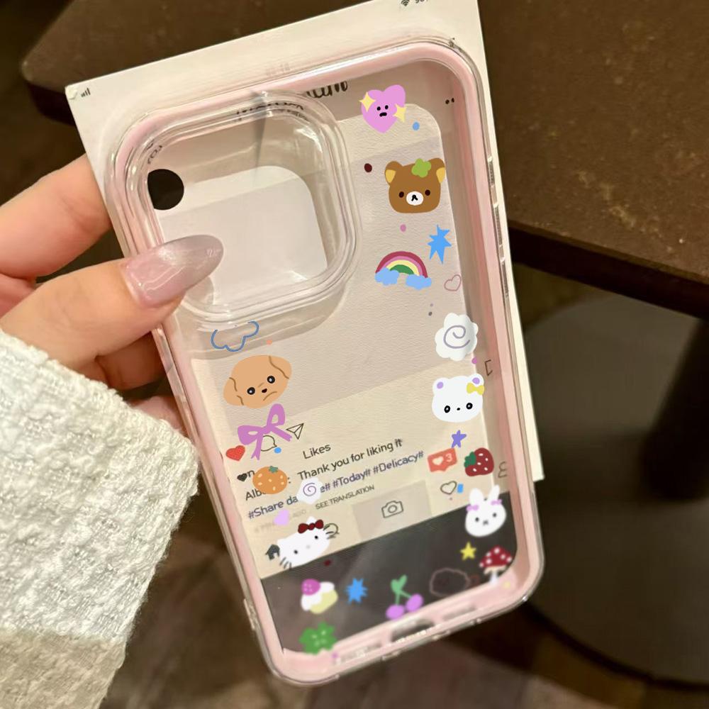 Husă de Telefon Pictată pentru iPhone 17 11 12 13 14 15 16 iPhone 17 12 13 14 15 16 Pro 17 12 13 14 15 16 Pro Max Husă de Telefon Pictată de Înaltă Calitate cu Animal Drăguț