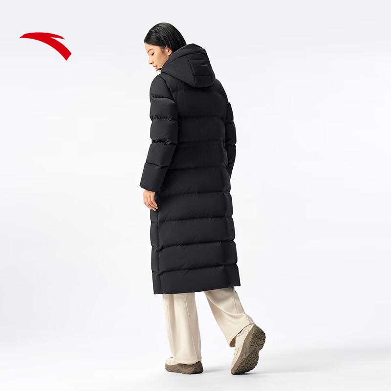 ANTA Women's Long Puffer Down Jacket