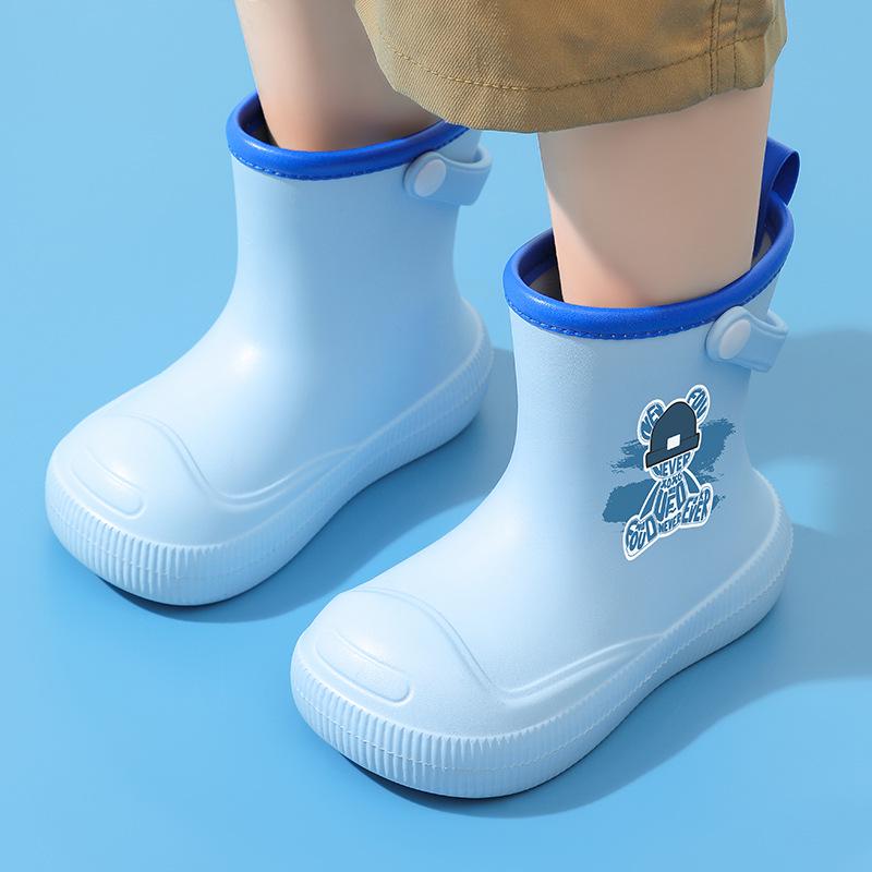 Dětské vodotěsné gumové holínky - Protiskluzové, vysoké provedení do školy