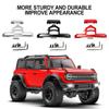 2pieces 1/24 Rear Bumper RC Upgrade Part Aluminum Alloy Durable Rc Rear Bumper For Axial SCX24 RC Car Part RC Car Accessories