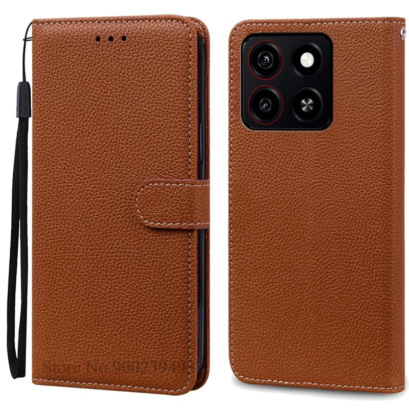 For ZTE Blade A35 Back Cover Phone Case For ZTE Blade A35 Case Soft Silicone Wallet Leather Flip Cover For ZTE Blade A35 Fundas