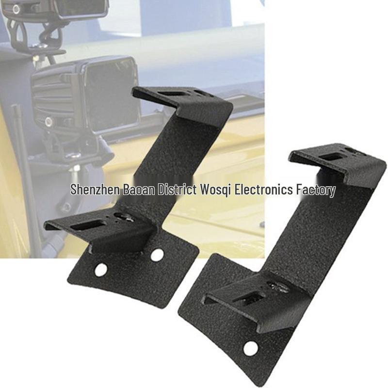 Rustproof Jeep Wrangler A-Pillar Car Light Bracket for Fog Lights – Single/Double Layer
