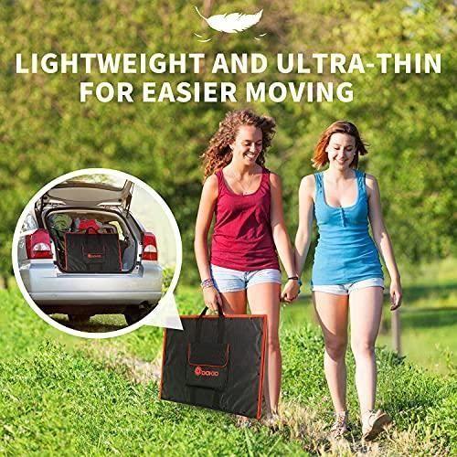 DOKIO 160W Kit Panneau solaire pliable portable monocristallin avec 2 ports USB Pour Plein air