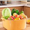 Baixinshi Dubbellager Köksavloppskorg & Fruktkorg