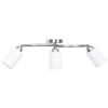 VidaXL Plafonnier avec Abat-jour en Verre Lustre Lampe Suspendue Luminaire d'Intérieur Salon Chambre à Coucher Maison 3 289232