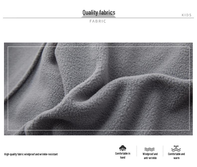 Kinder Daunenweste mit Fleecefutter: Warme, Verdickte, Ärmellose Jacke für Jungen & Mädchen - Ideal für Herbst- und Winter-Kindergartenuniform.