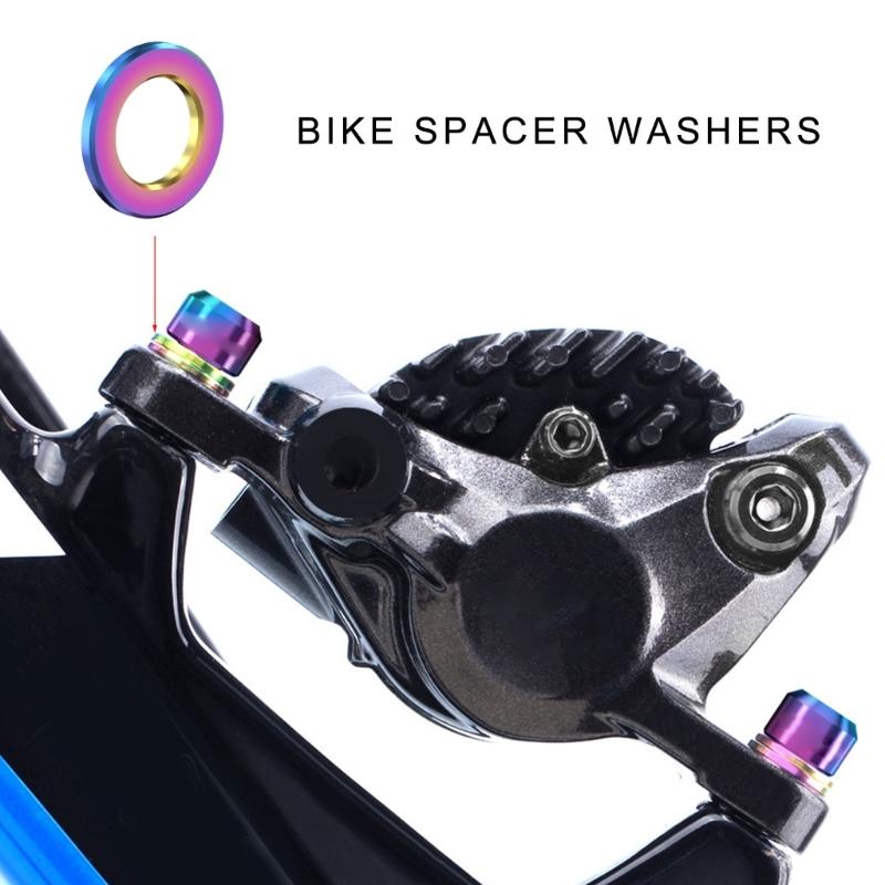 Bicycles Screw Bolts Washers Bicycles Hub Conversion Spacer Bicycles Spacers Washer Fastener Alloy Washer Bolts Washers
