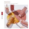 16 Farben Klarer Lipgloss Lipgloss Antihaft-Cup Lipgloss Spiegel Feuchtigkeitsspendende Lip Glaze Feuchtigkeitsspendend
