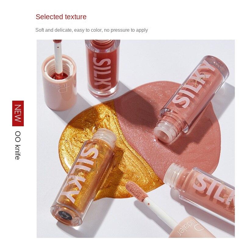 16 Farben Klarer Lipgloss Lipgloss Antihaft-Cup Lipgloss Spiegel Feuchtigkeitsspendende Lip Glaze Feuchtigkeitsspendend
