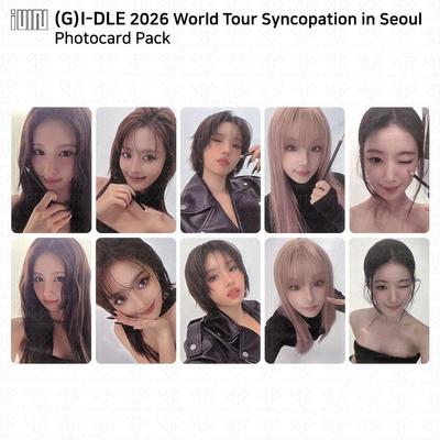 I-dle idle Παγκόσμια Περιοδεία 2026 Syncopation In Seoul Πακέτο Φωτοκάρτας MD