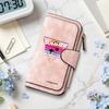 Vintage Summer Beach Long Wallet Fashion Multi Card Slot Zipper Purse