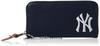 Major League Baseball Yankees Wallet, Synthetic Leather, YK-1406P-01, Navy