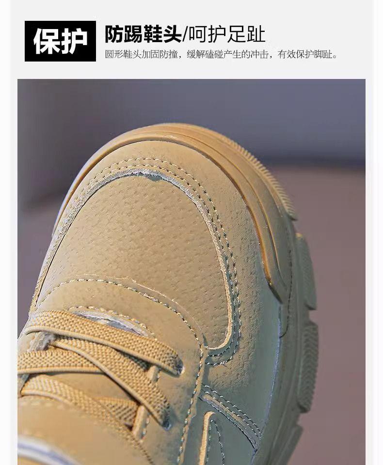 Zima 2025 Nowe Dziecięce Bawełniane Buty Buty Chłopięce Sneakersy Dziewczęce Średnie i Starsze Dziecięce Polarowe Pogrubione Duże Bawełniane Zimowe Buty