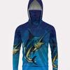 European and American Outdoor Fishing Suits, Hooded Masks, Sunscreen Suits, Summer Breathable Ice Silk Fishing Suits, Quick-drying Hiking Hiking Suits