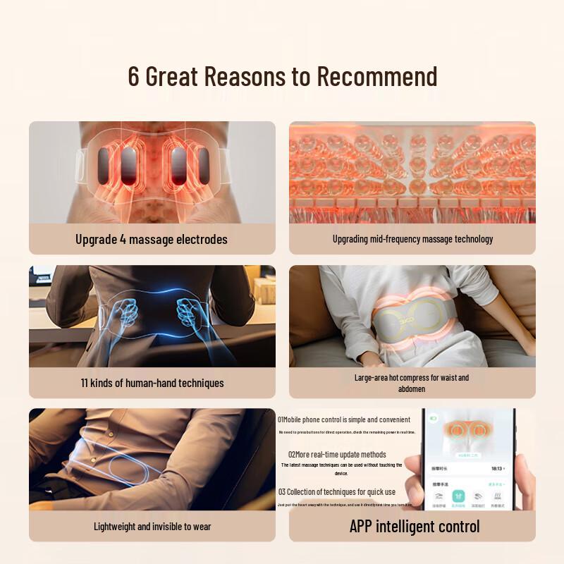 SKG K5 II Smart Waist Massager