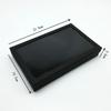 36 Slot Rings Display Box Stand Metal Earrings Storage Box Storage Box with Transparent Cover Jewelry Display Cabinet