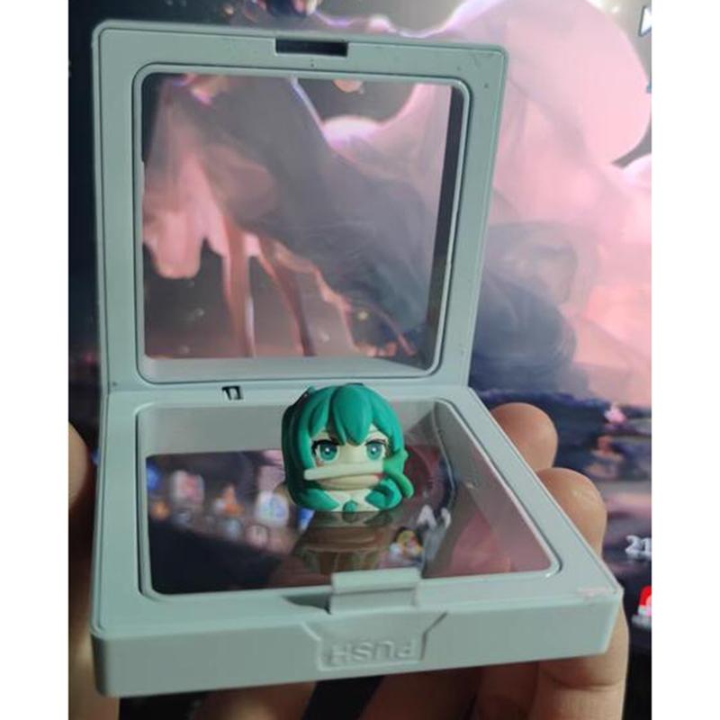 Hatsune Miku Anime Peripheral Keycaps Fufuvocaloid Series Cartoon Resin Personalized Three-Dimensional Keycap Model Toys Gifts
