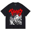 230 Gsm 100% Cotton Berserk V13 Print Unisex Heavy Cotton T Shirt