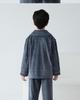 Lulu Niu Boys' Thickened Fleece Pajama Set for Autumn and Winter
