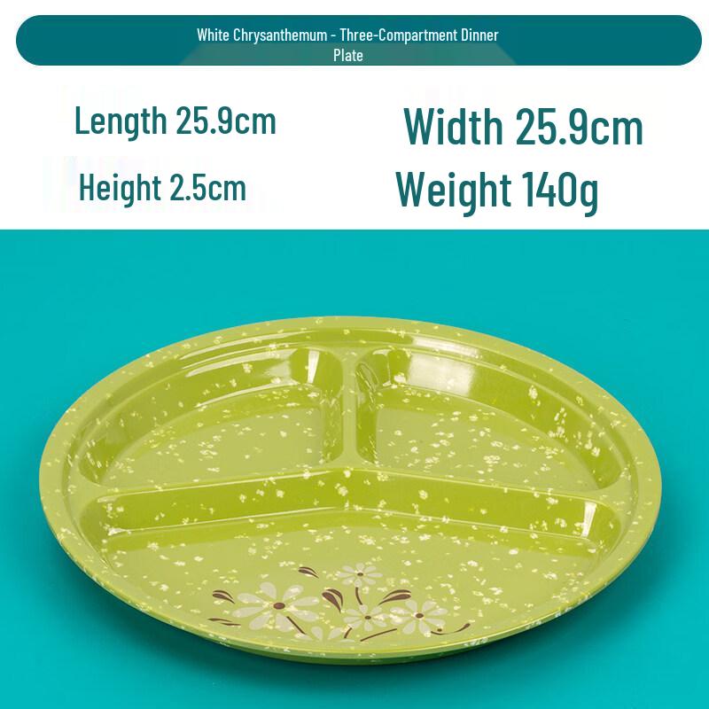 Commercial Melamine Chrysanthemum Deep Plate