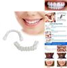 On Fake Snap Teeth Upper Lower Dental Veneers Denture Tooth Cover Simulation Set