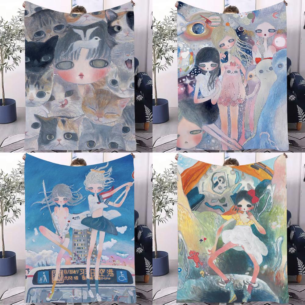 Aya T-Takano Art Blanket Design Lightweight For Dorms, Naps, Living Room, Office,Sofa,All-Season