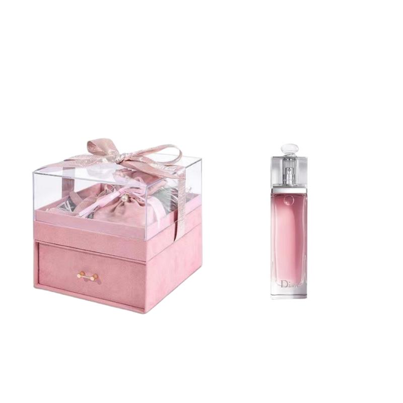 DIOR Perfume Charming Fresh 50ml Light Fragrance + Rabbit + Perfume Bag белый