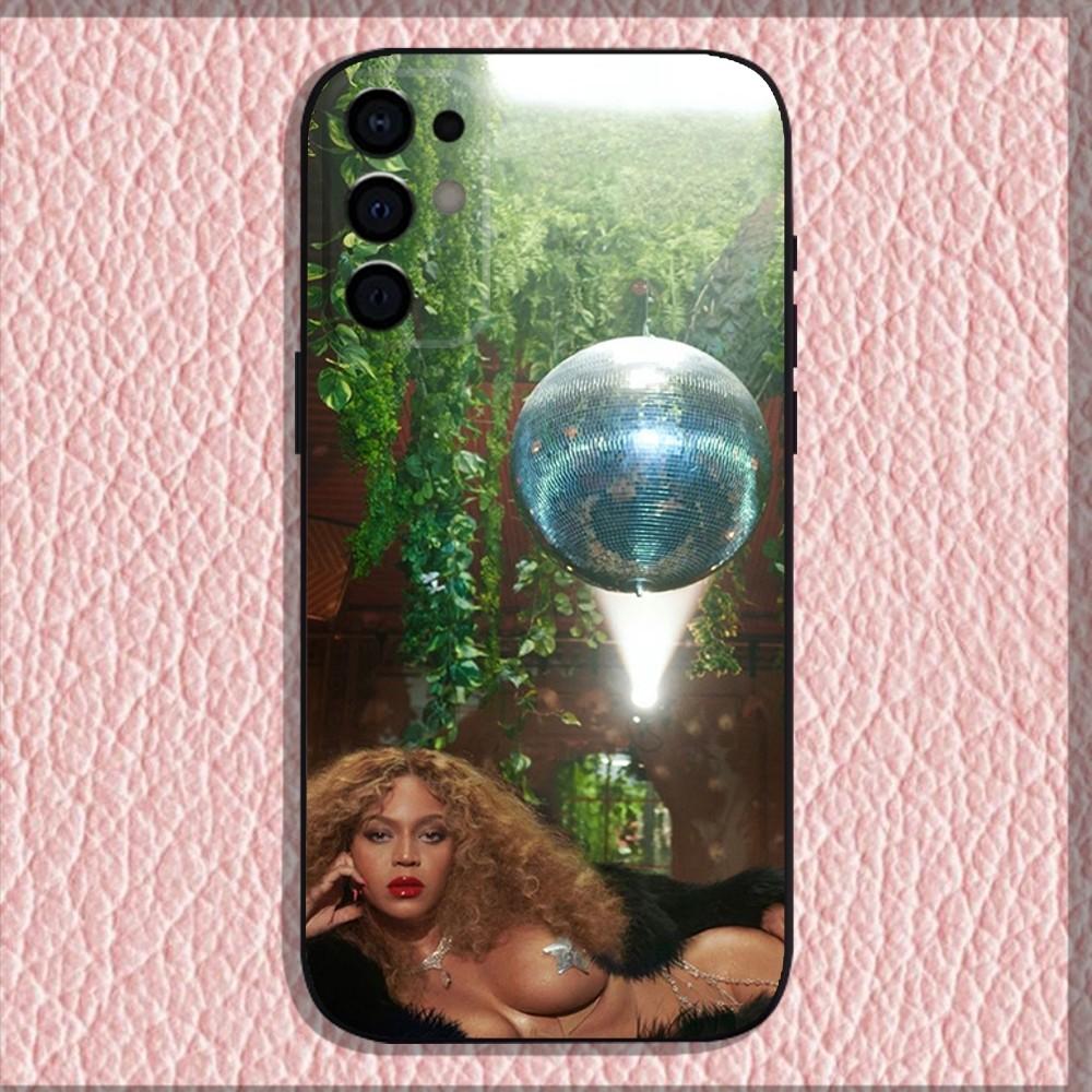 Hot Singer B-Beyonce Phone Case For Samsung S24,S21,S22,S23,S30,Ultra,S20,Plus,Fe,Lite,Note,10,9,5G Black Soft Shell
