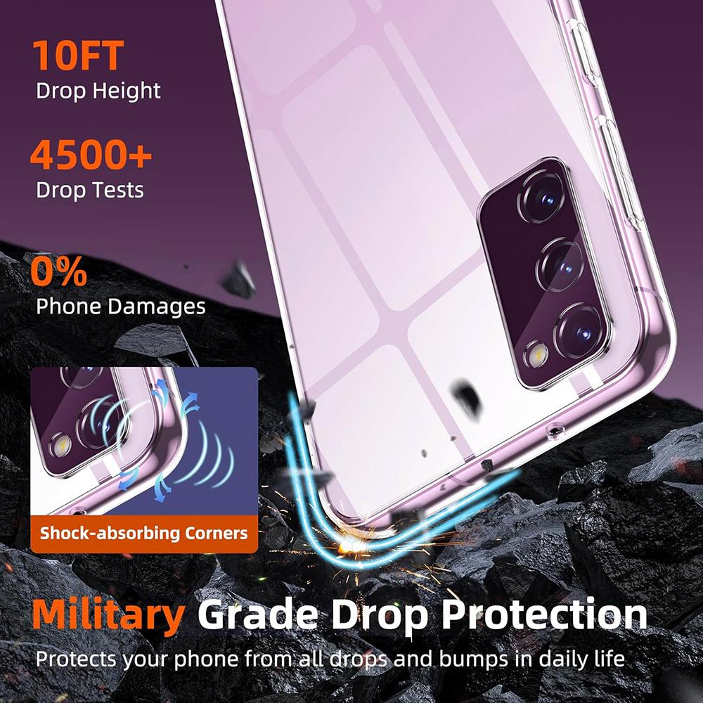 Ultra Thin Silicone Soft Case For Samsung Galaxy S20 FE Ultra Plus S20FE + Camera Protection Clear Back Cover Shockproof Shell