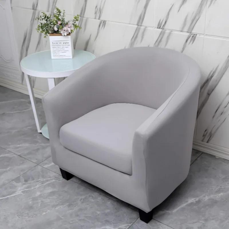 Armchairs Chair Covers Stretch Single Sofa Slipcover Sofa Couch Cover for Bar Counter with Seat Covers Funda De Sofá Individual
