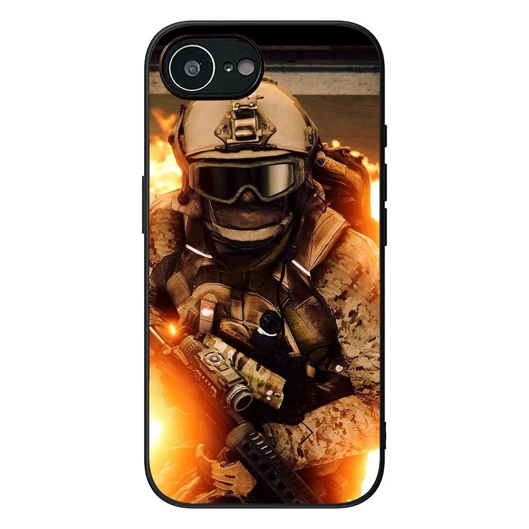 

Camo Military Army Camouflage Pattern Phone Case for Apple iPhone 16 17 Air 14 15 Pro Max Plus 16+ 16E 14+ ProMax Cover Casing iPhone 16 Pro Max