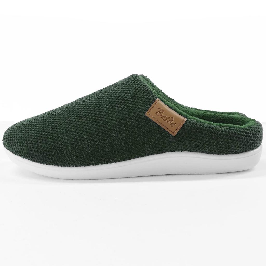 Senko Beide 97480 Indoor/Outdoor Slippers, Approx. 23cm-24cm, Green,