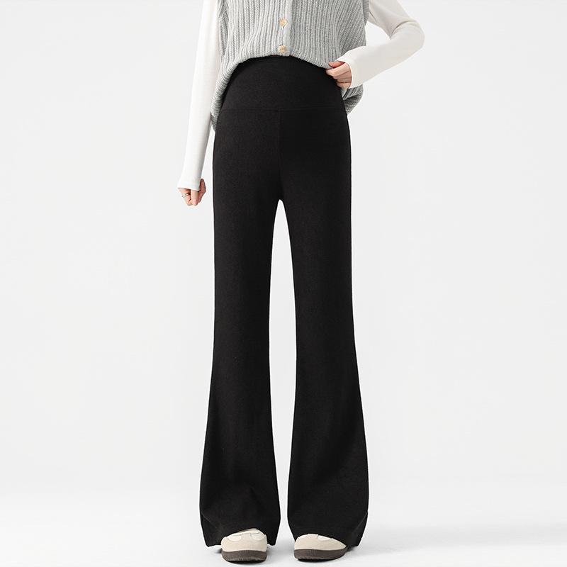 

Maternity Micro-Flare Wide-Leg Drape Pants XL