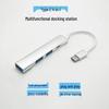 Laptop and Phone Expansion Dock: Type-C/USB Hub, USB 2.0 Multifunction Splitter.