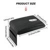 Pu Leather Car Armrest Pad Cover Auto Center Console Box Cushion Mat Storage Bag
