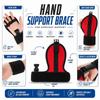 Adjustable Hand Fixation Mitt Flexible Grip Assistance Glove Hand Support Brace  Elderly,Athletes