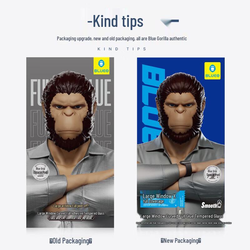 Blue Shark iPhone Tempered Glass Screen & Lens Protectors