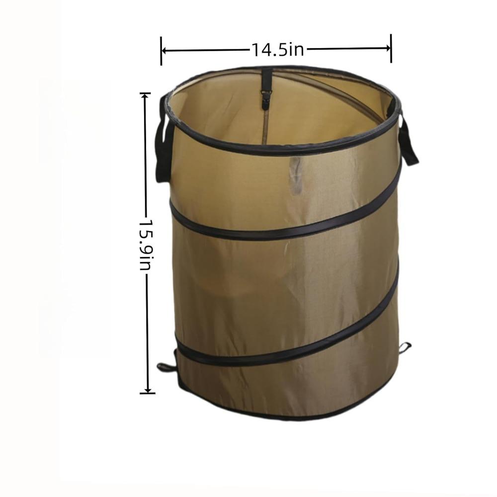 Collapsible Trash Can/Folding Garbage Cans Portable Pop Up Trash Can for Camping Garbage Collapsible Clothes Toys Recycle Bin