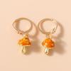 Cute Simulation Fruits Earrings for Women Grape Strawberry Apple Drop Earrings Girls Jewelry Gift
