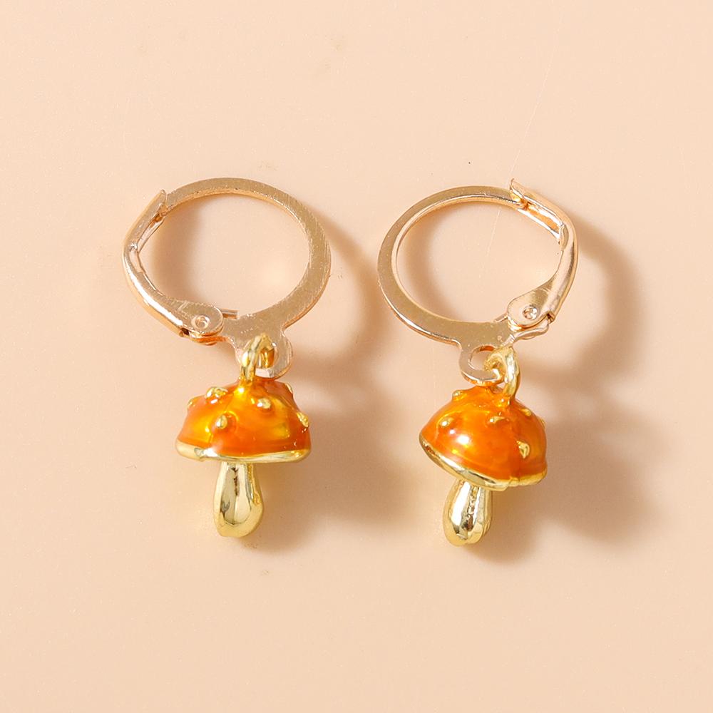 Cute Simulation Fruits Earrings for Women Grape Strawberry Apple Drop Earrings Girls Jewelry Gift