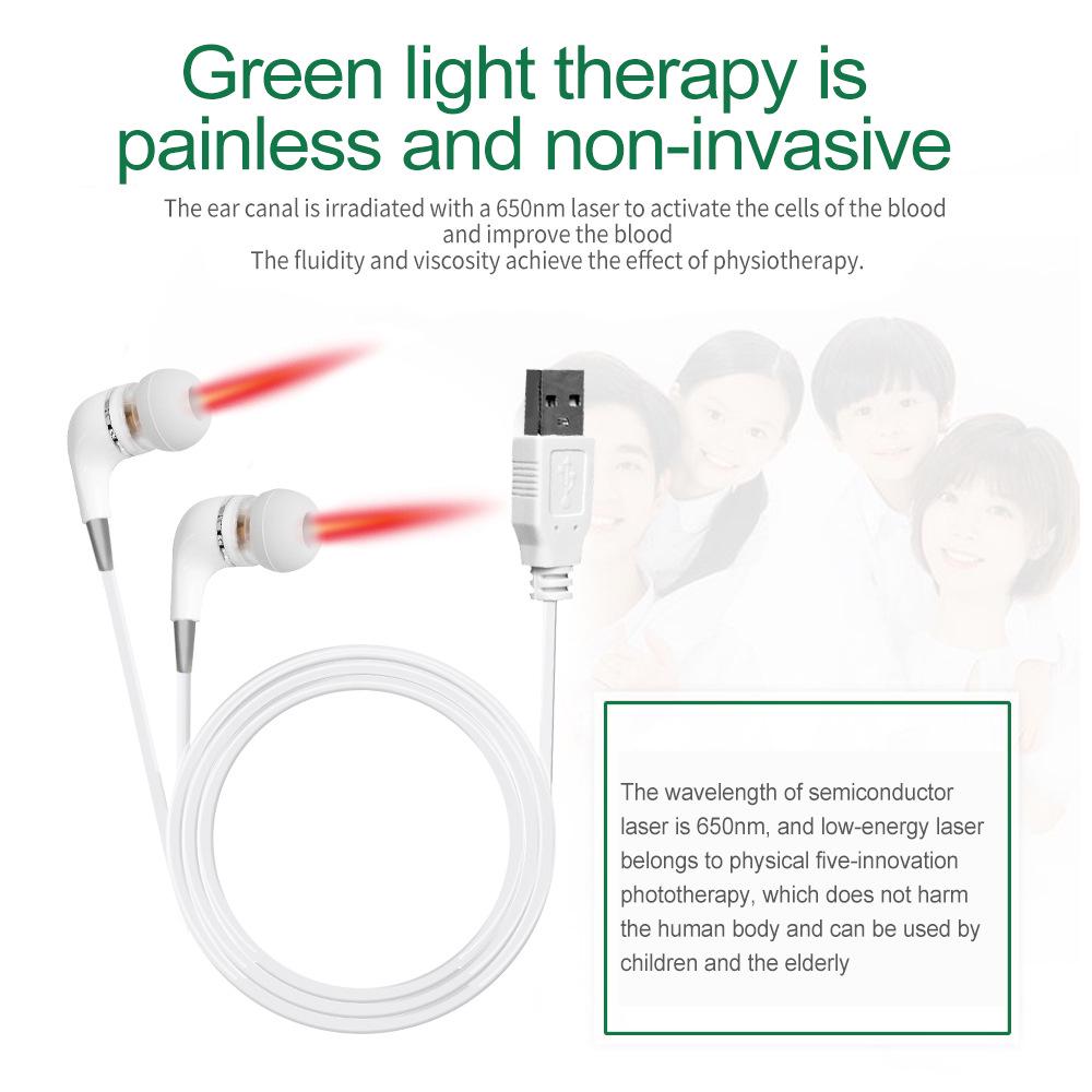 Laser Oorkanaal Therapieapparaat: 650nm USB Halfgeleider Laser Accessoire