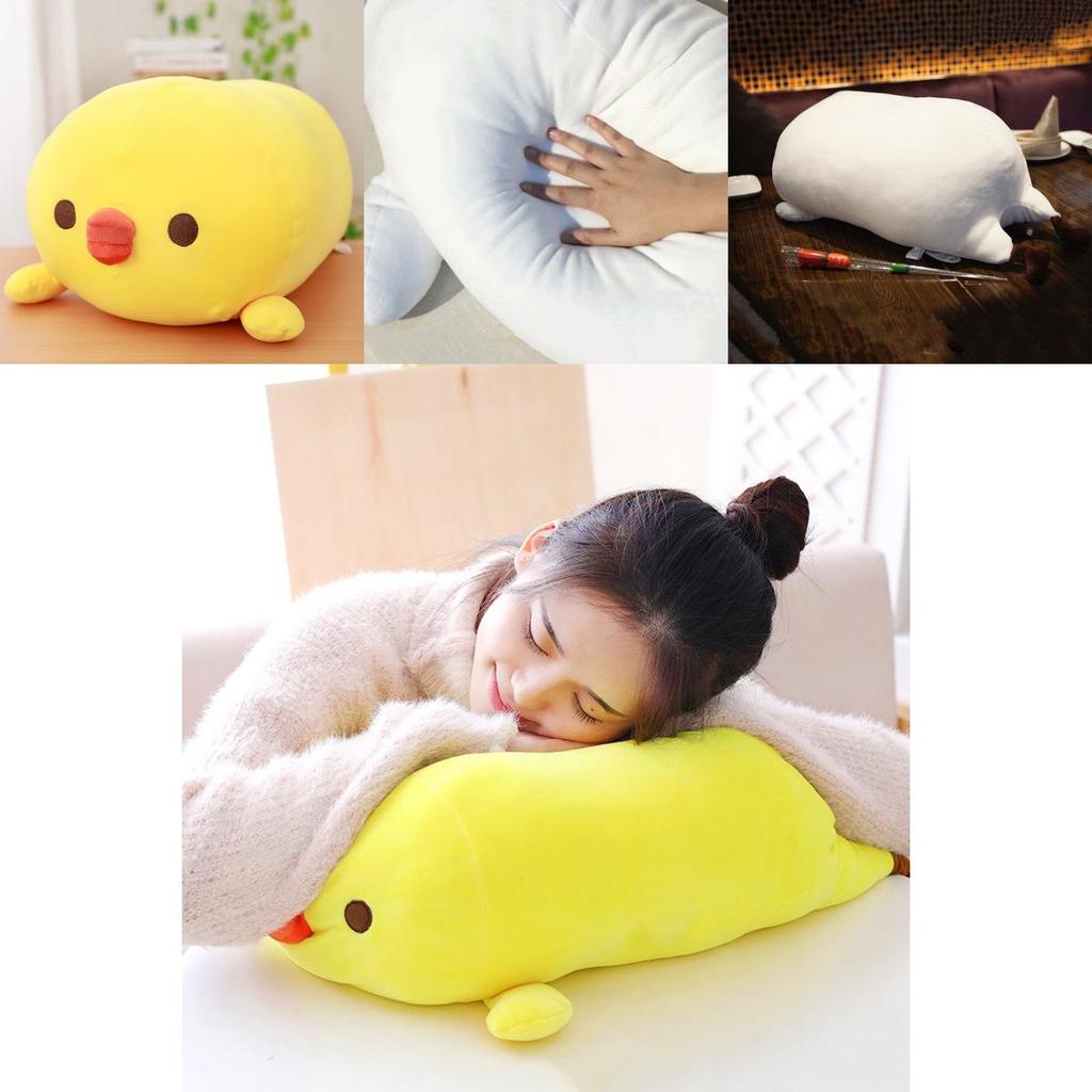Adorabile Bambola Cuscino Pollo Giapponese da 40cm Morbido Peluche Perfetta per Regali per Bambini