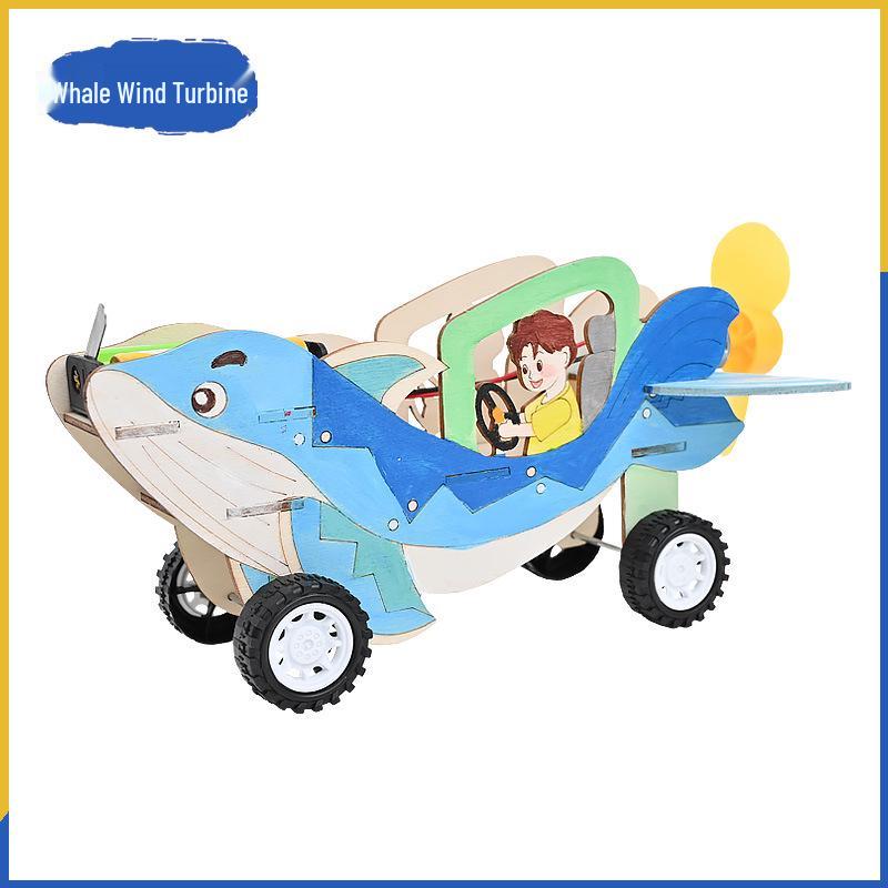 Wind-Powered DIY Whale Boat Science Experiment Kit