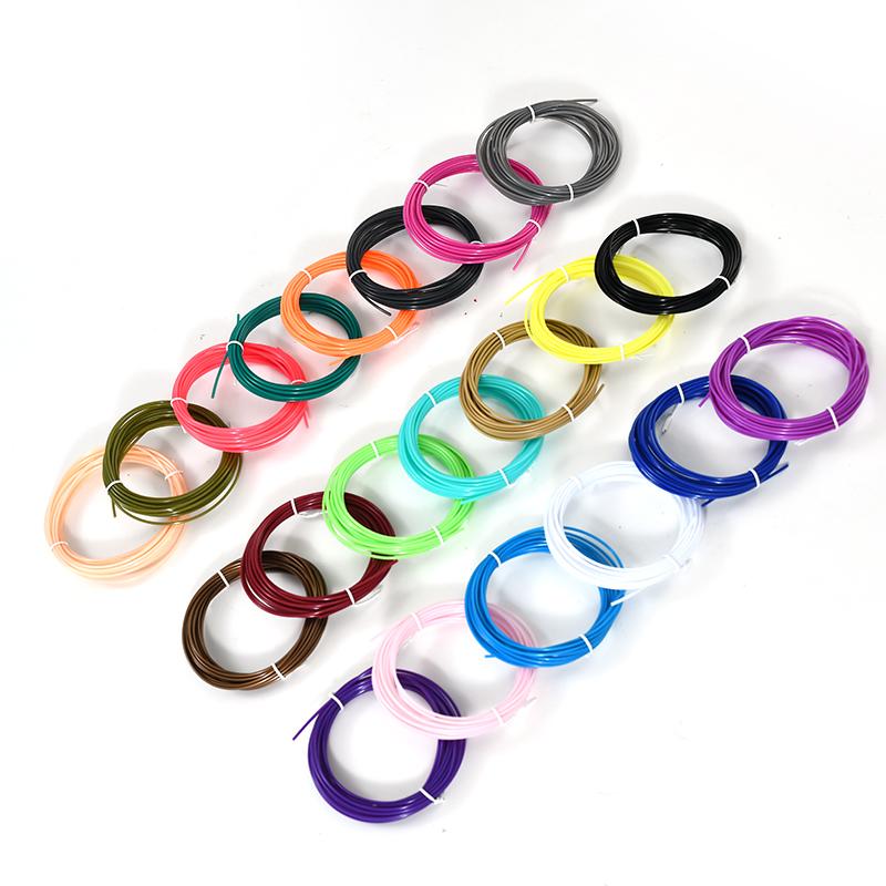 OEM 3D Printer Filament Plastic Pla 1.75mm Colorful 3d Printing Materials for 3D Pen Filament