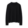 2026 Leka Sha 100% Washable Wool Round Neck Pullover Sweater