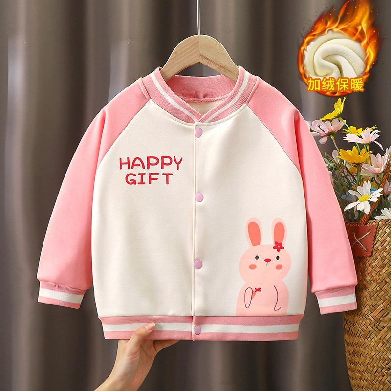 1-6T Spring Kids Jacket Boy Coat Autumn Baseball Uniform Cotton Light Outerwear Baby Toddle Child Outerwear