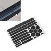 Reflective Helmet Stickers Waterproof High Visibility Strong Adhesion Practical Bendable  Reflective Sticker for Helmet